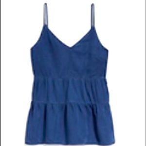 Old Navy Tiered Cami Top .Large
